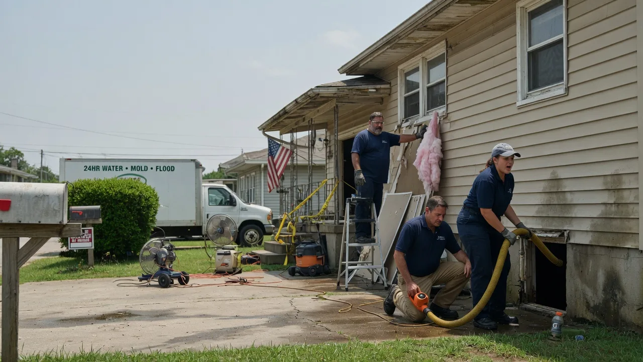 Water Damage Repair in Yorktown, IA near me